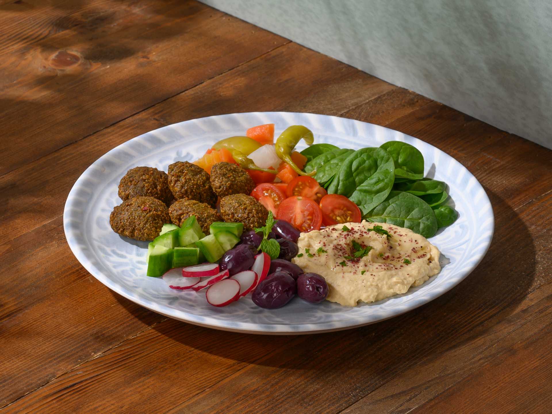 Falafel & Hummus Plate