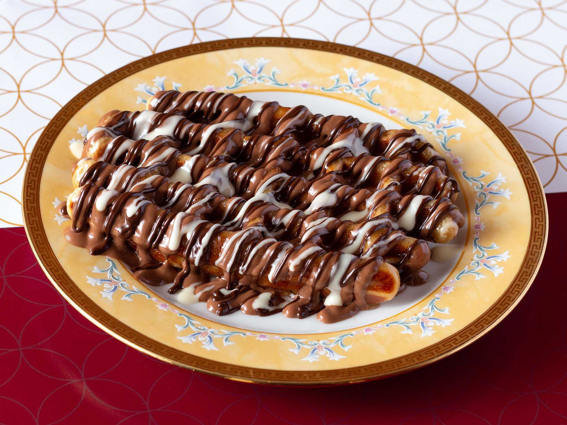 Chocolate Mix Waffle