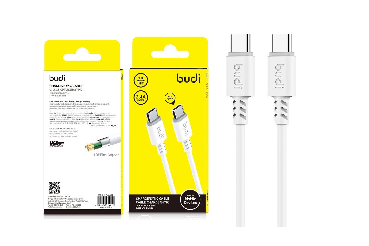 Charginng Cable Type-C To Type-C By Budi