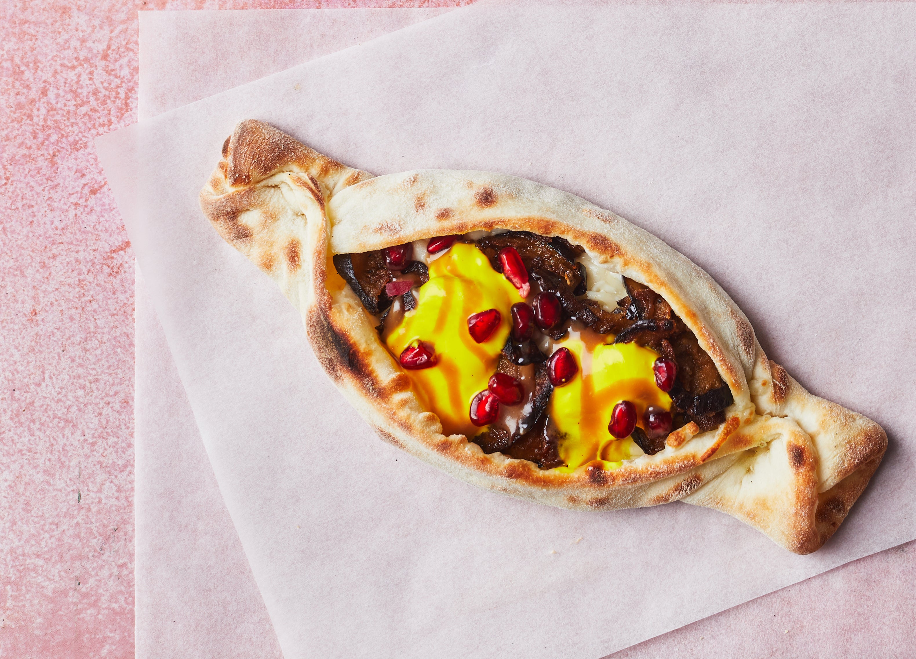 Eggplant Pide