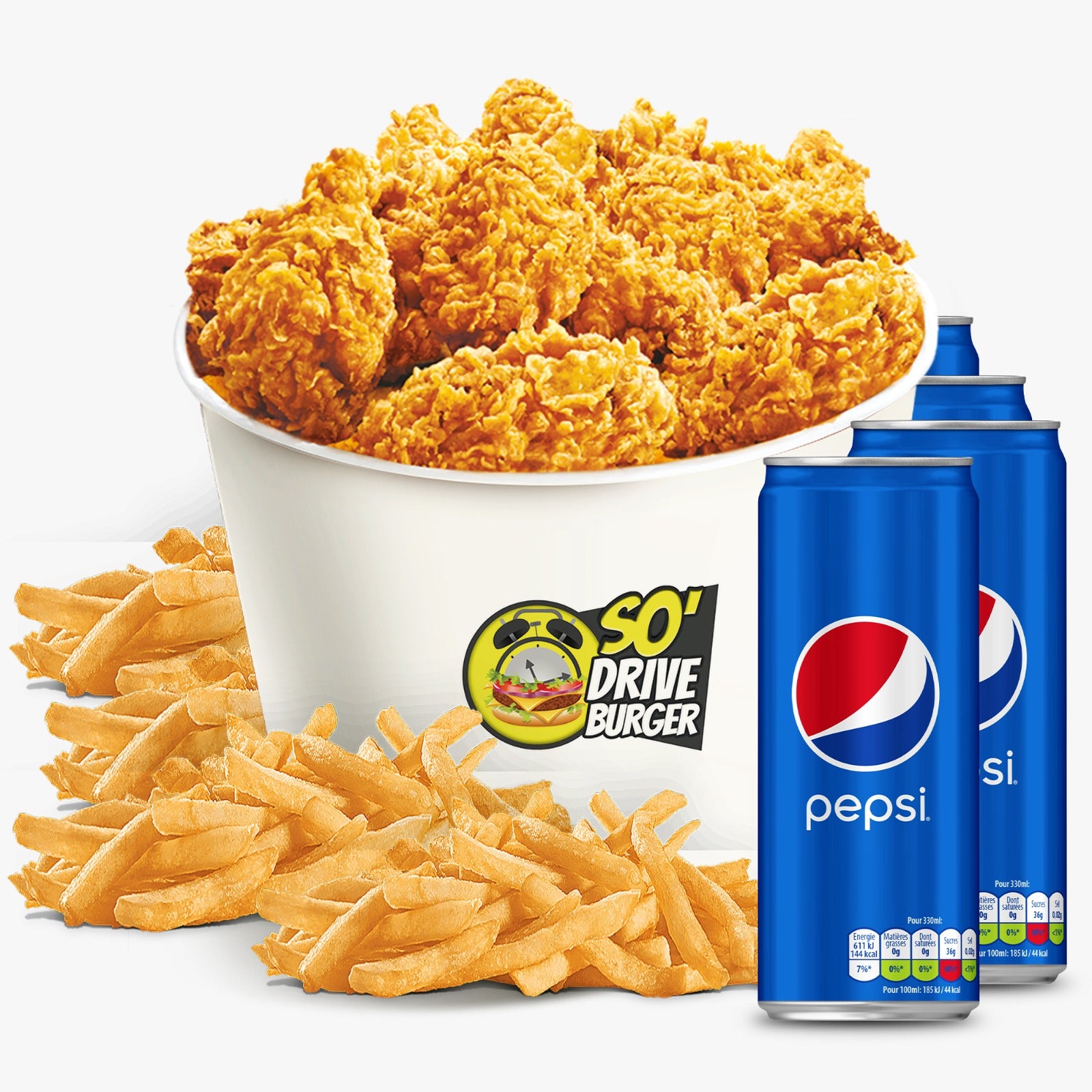 Menu Bucket SO'MAXI WINGS