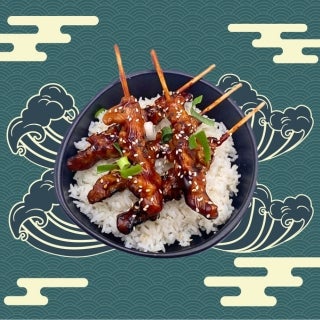 BROCHETTES POULET TERIYAKI