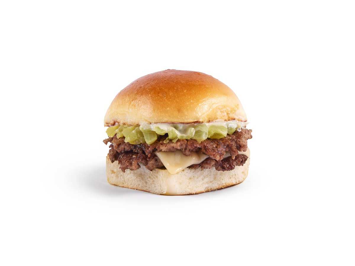 Cheesesteak Pattie Slider PLUS+