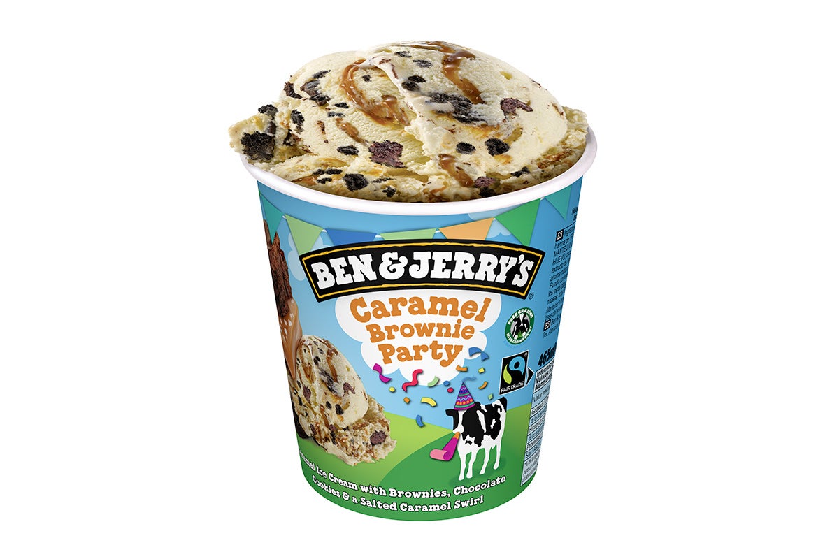 Ben & Jerry's Caramel Brownie Party 465ml