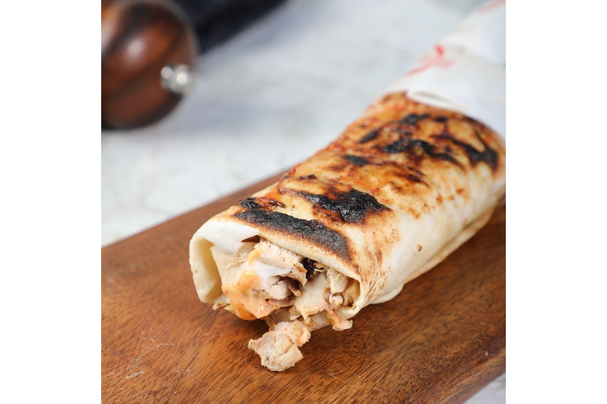 Grilled Chicken Saj Sandwich