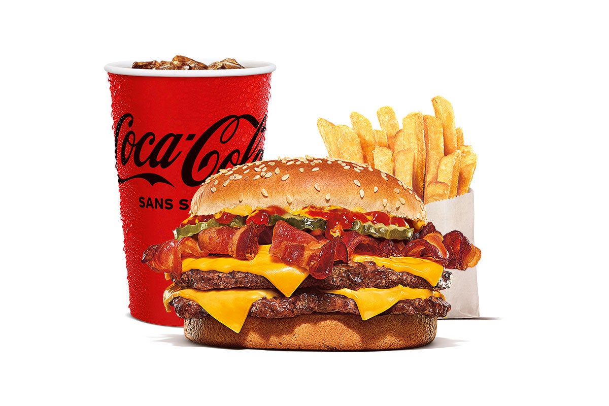 Double Cheese Bacon XXL