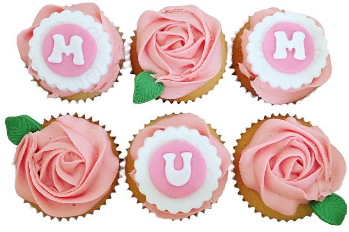 Cupcake flowers mum
