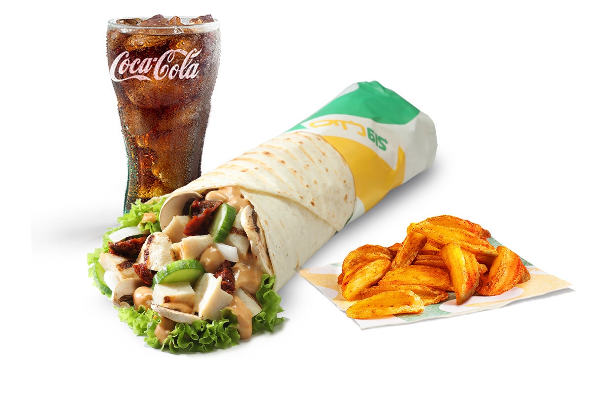 New Oven Roasted Chicken Wrap Meal