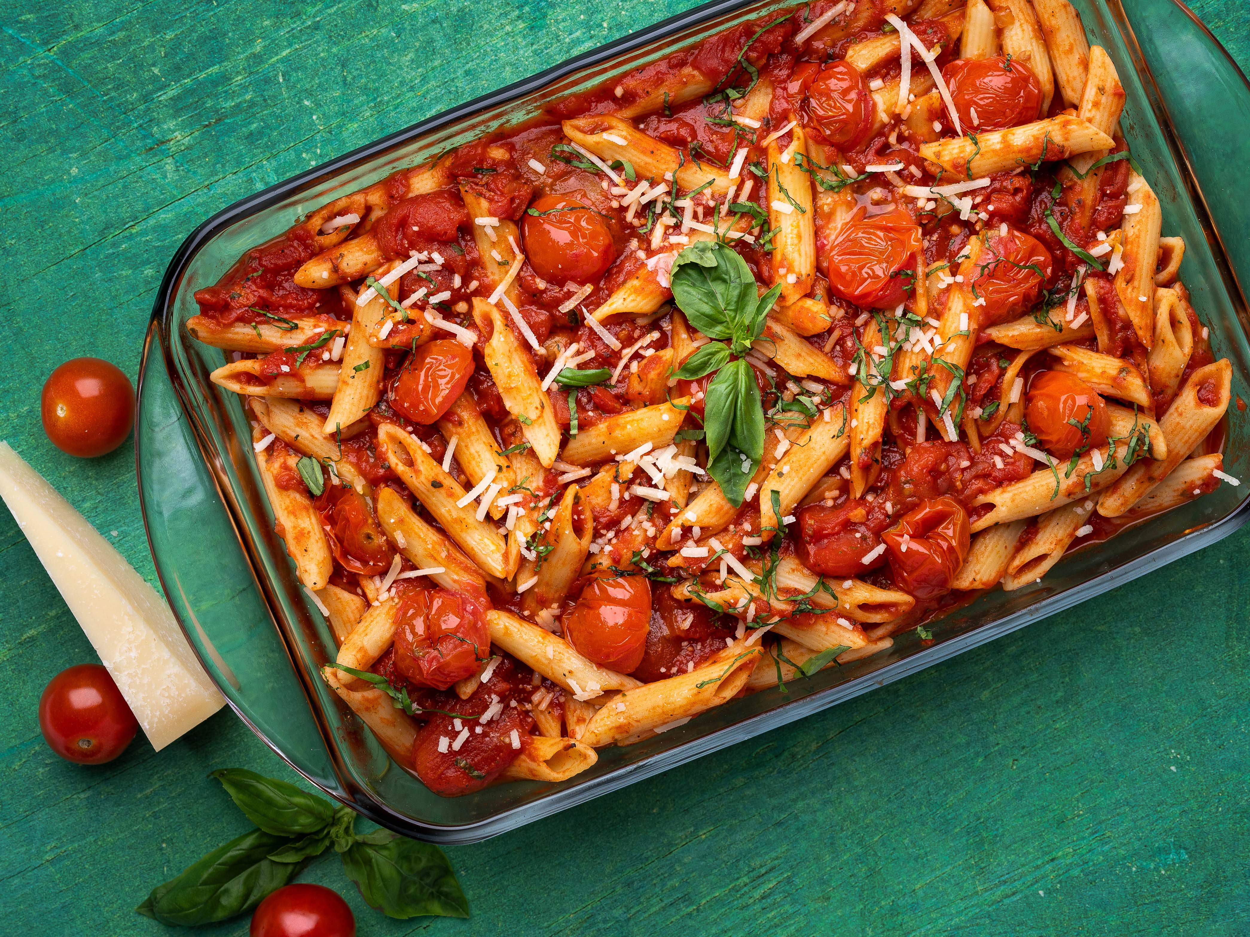 Gathering Pomodoro Pasta