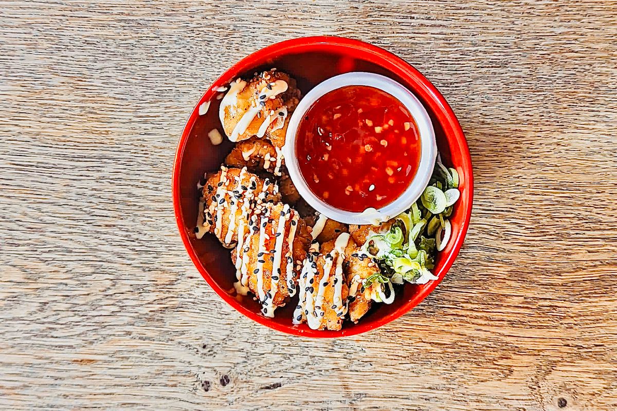 Salt and Pepper Squid with Sweet Chilli Dipping Sauce