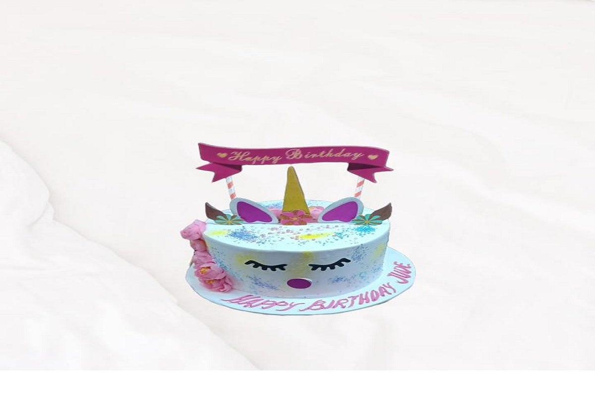 uicorn happy birthday 6 inch   serve 6-8 persons of delicious