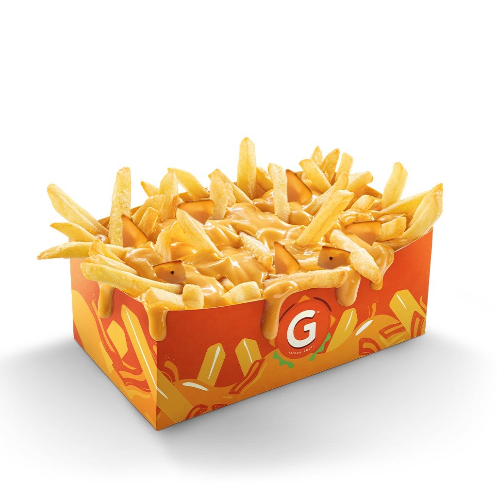 Frites cheddar dinde