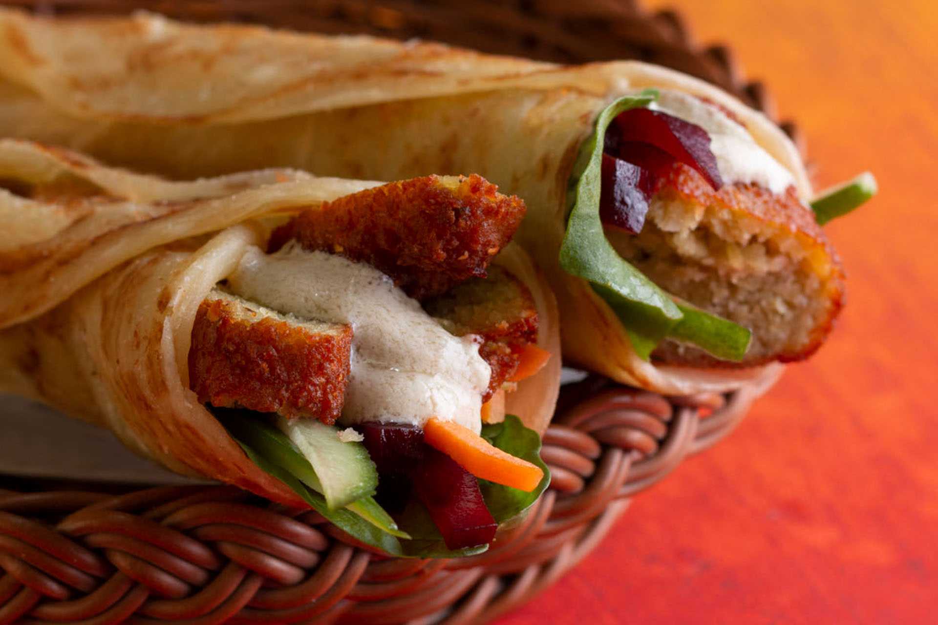 Falafel Chapati Roti