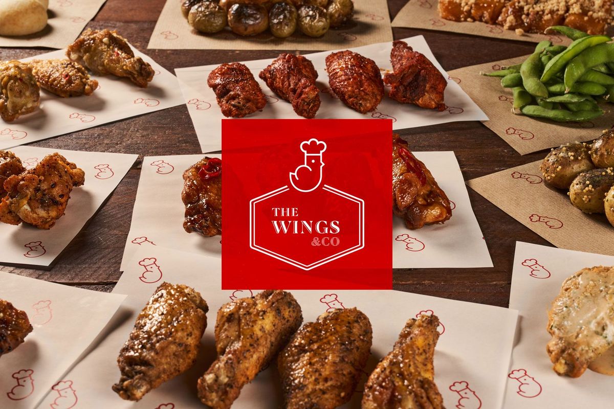 The Wings & Co. entrega desde La Dreta de l'Eixample Pide comida con