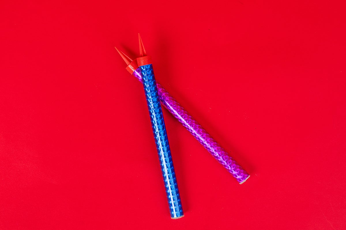 Big party candles 2 pcs