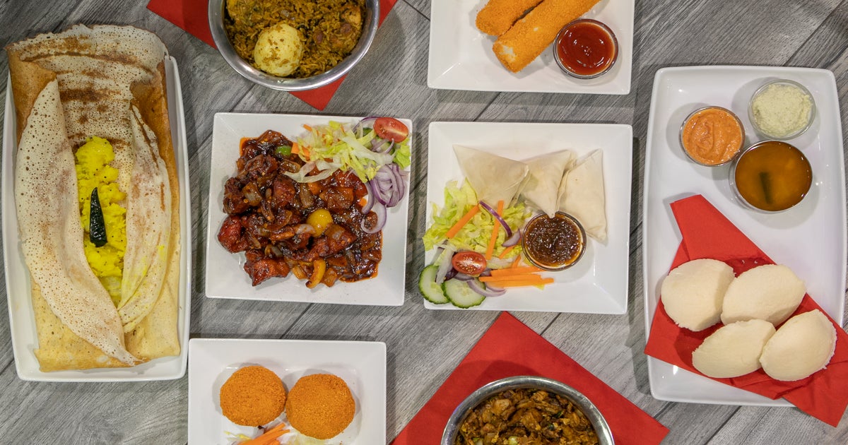 MK Dosa Corner Milton Keynes delivery from Heelands Order with Deliveroo