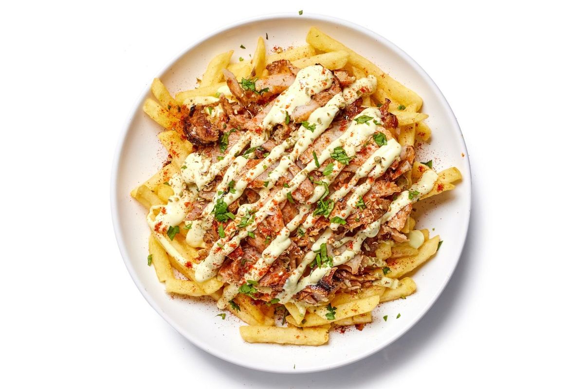 Loaded Gyros Fries