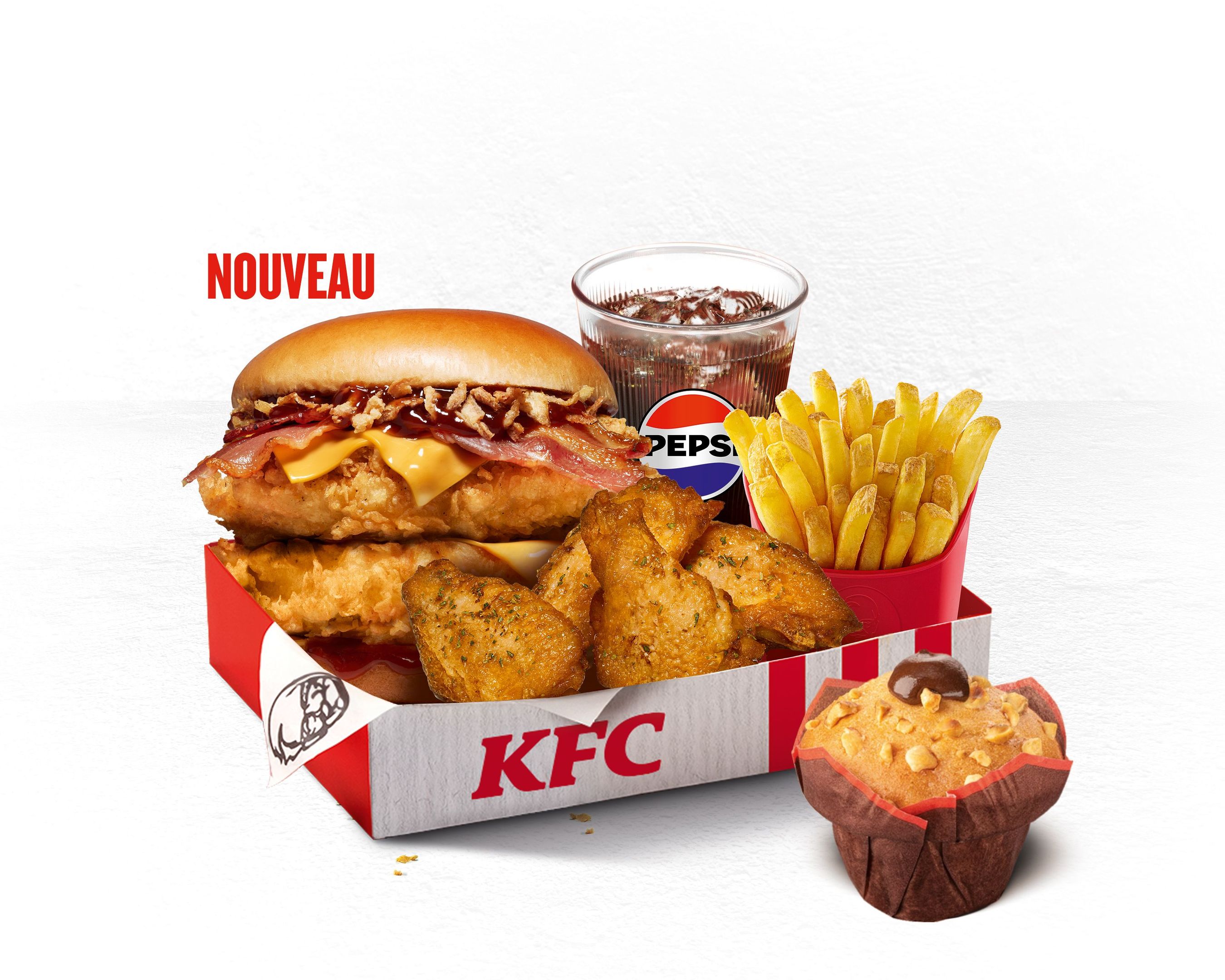 MENU DOUBLE KENTUCKY BOX