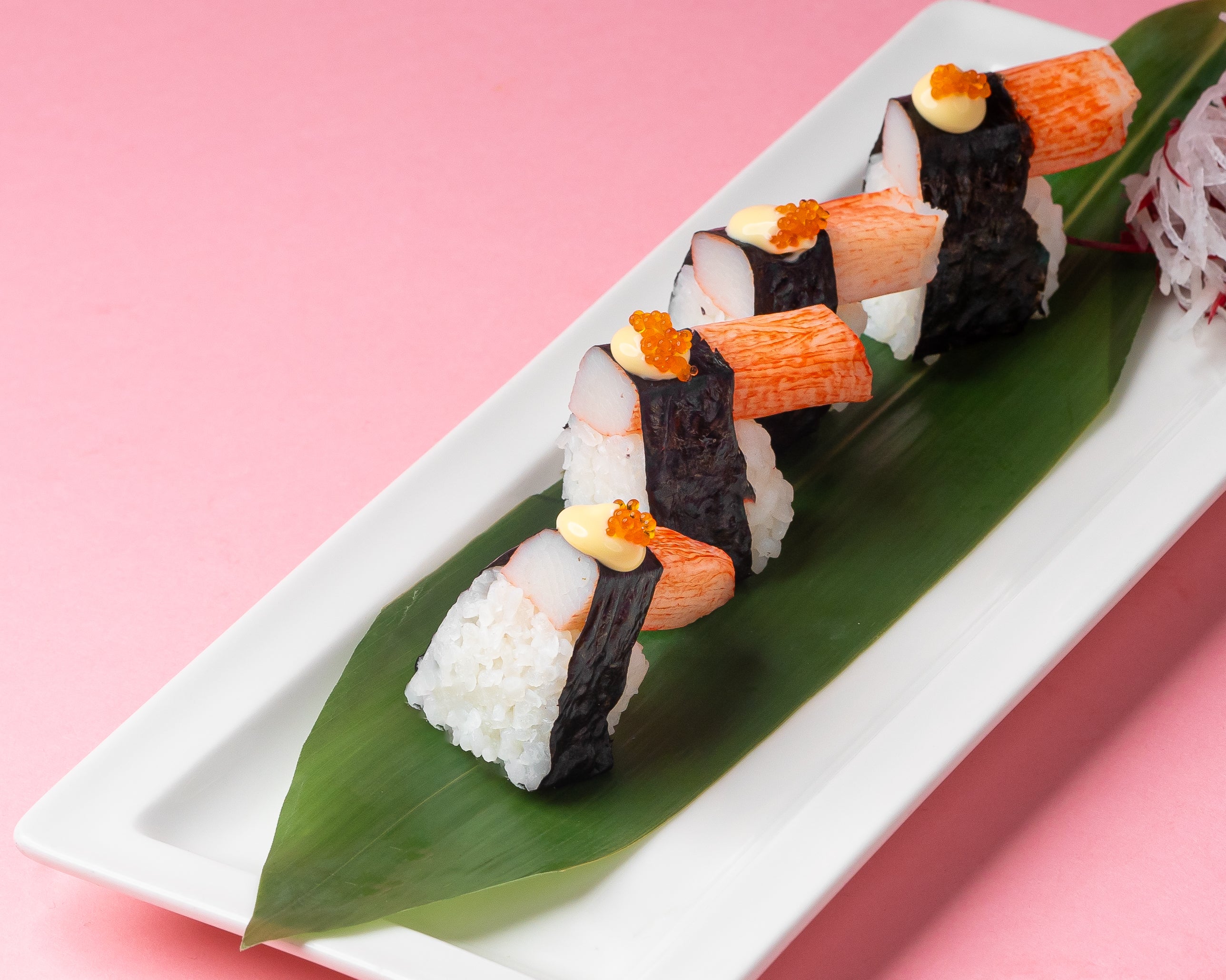Crab Nigiri (Cooked)