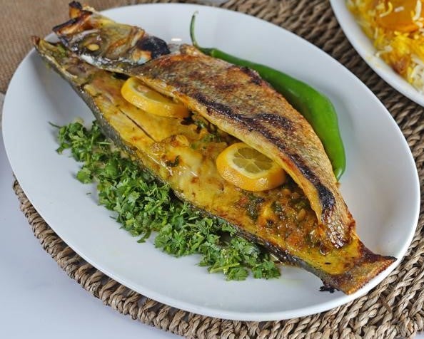 Double fish seabass