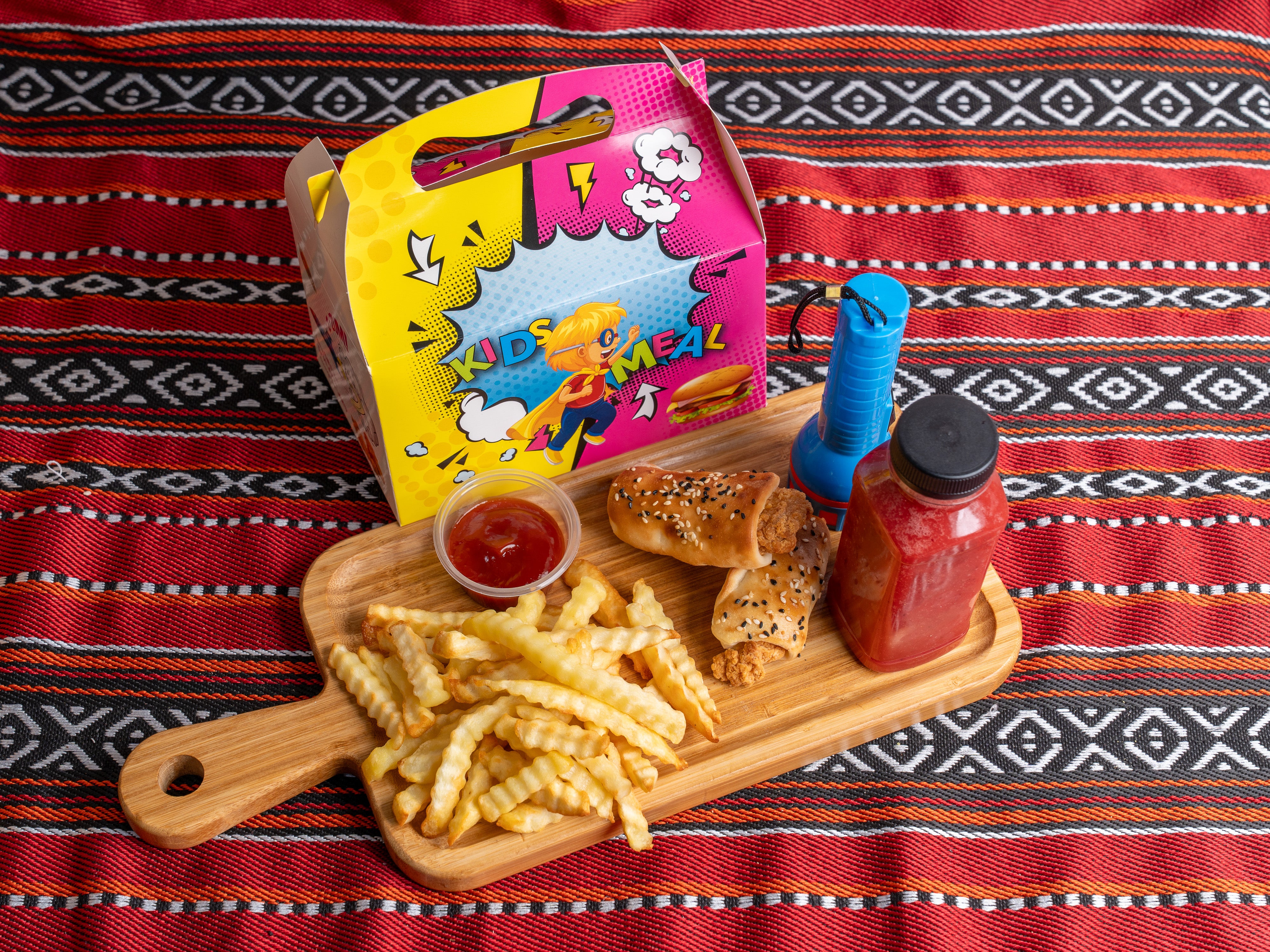 Kids Meal Chicken Stripes
