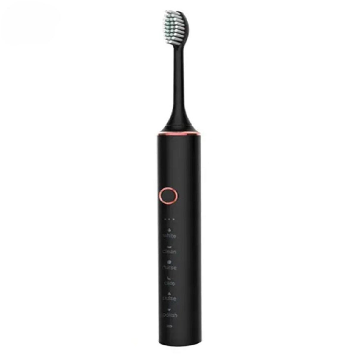 Rechargeable Powerey with 4 Brush Head-Black