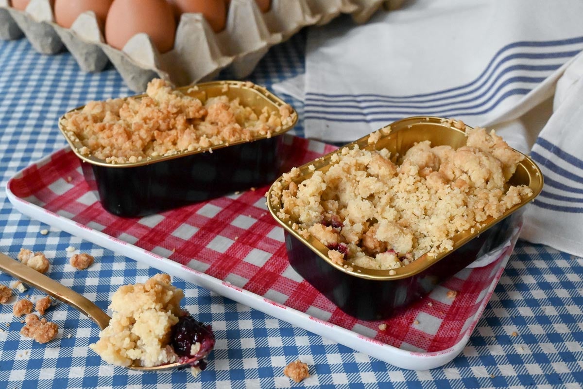 🍒 Crumble fruits rouges