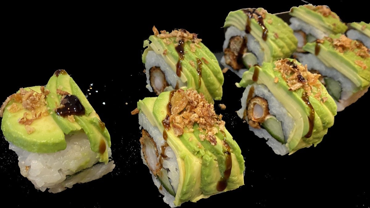 Chicken teriyaki roll x8