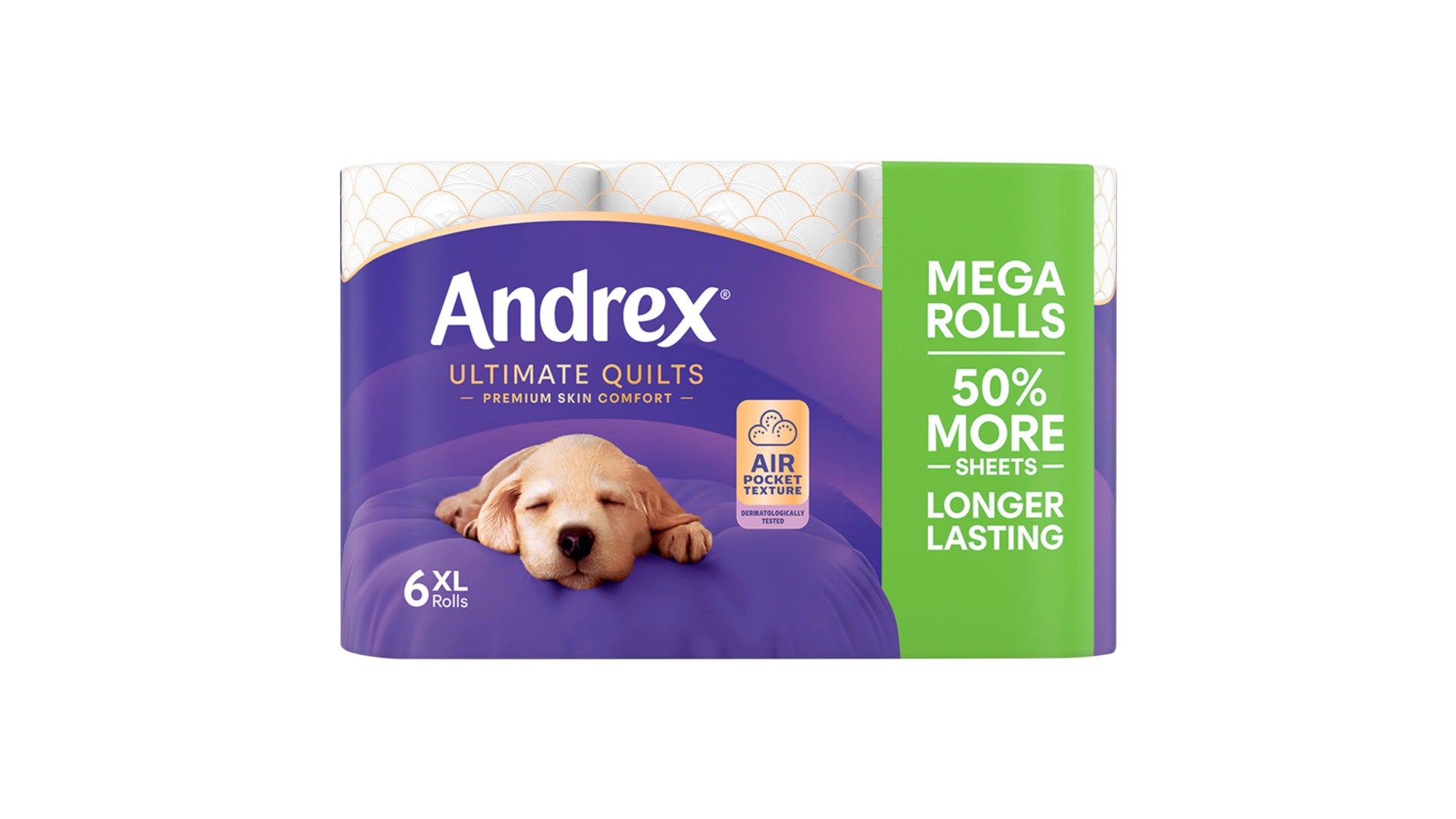 Andrex Ultimate Quilts 6 XL Rolls