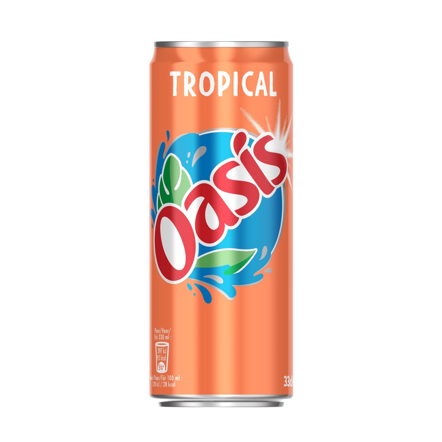 Oasis tropical 33cl
