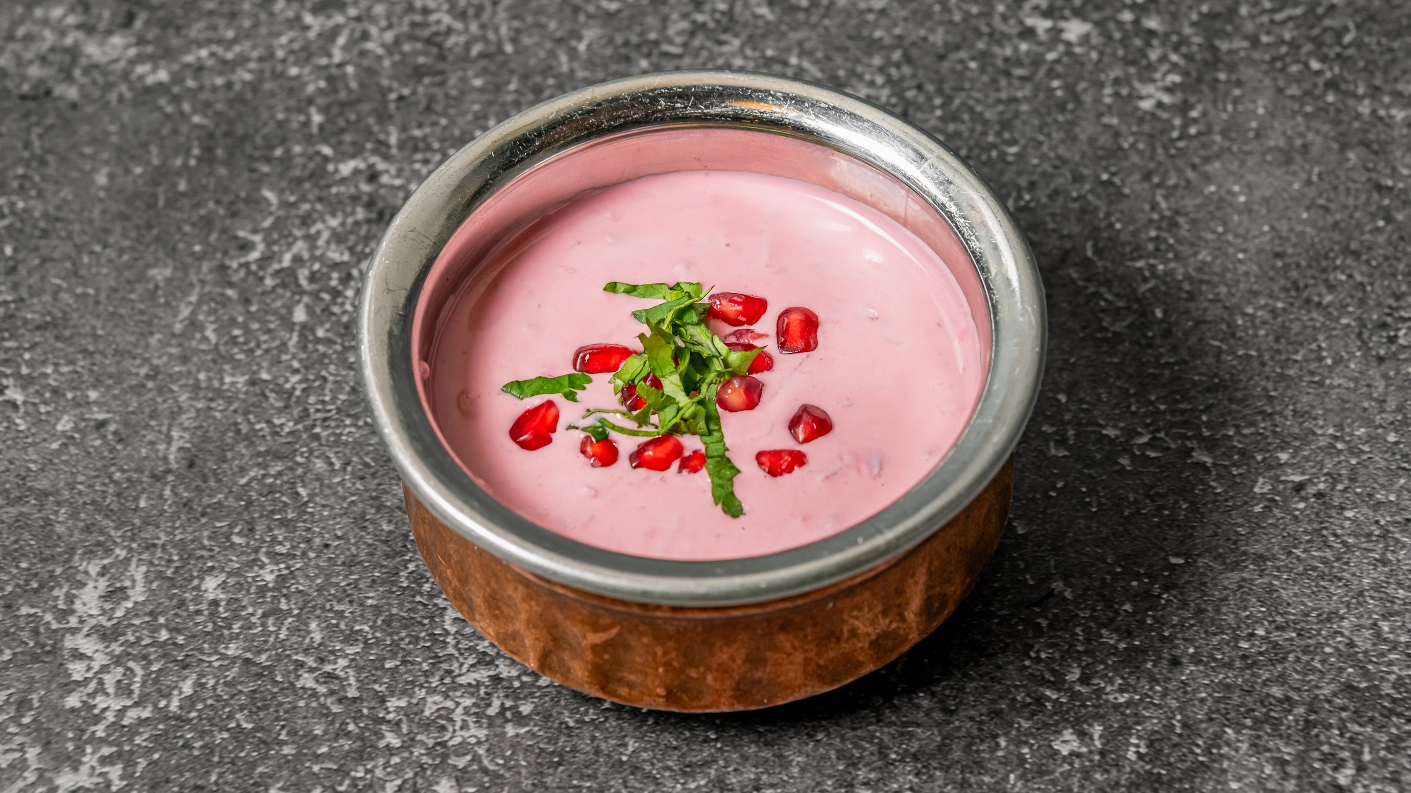 Beetroot Pomegranate Raita