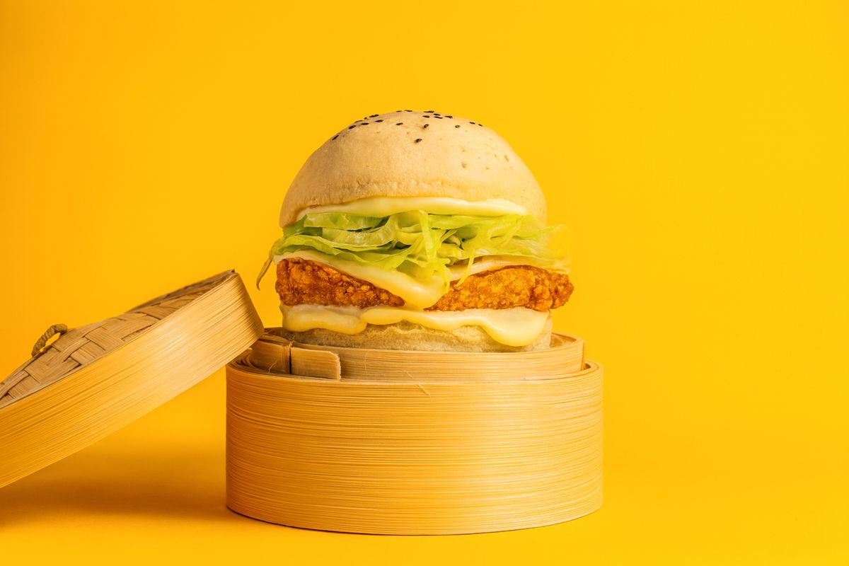 🐔 Raclette Chicken Bao ⛷️