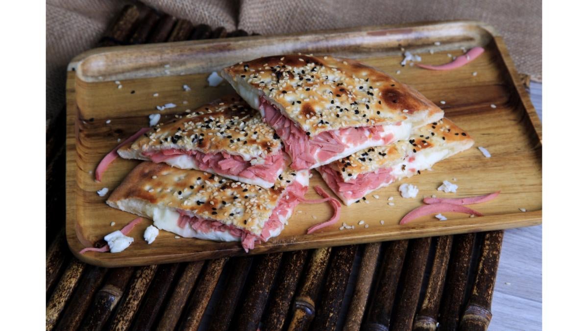 Mortadella With Cheese Shamiyat