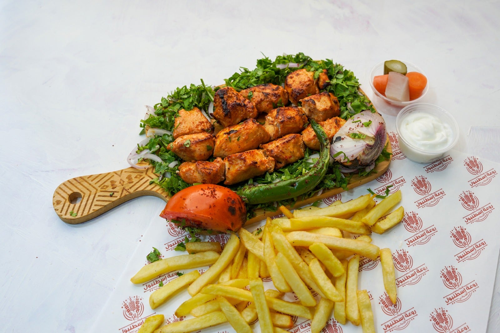 Shish Tawook Plate
