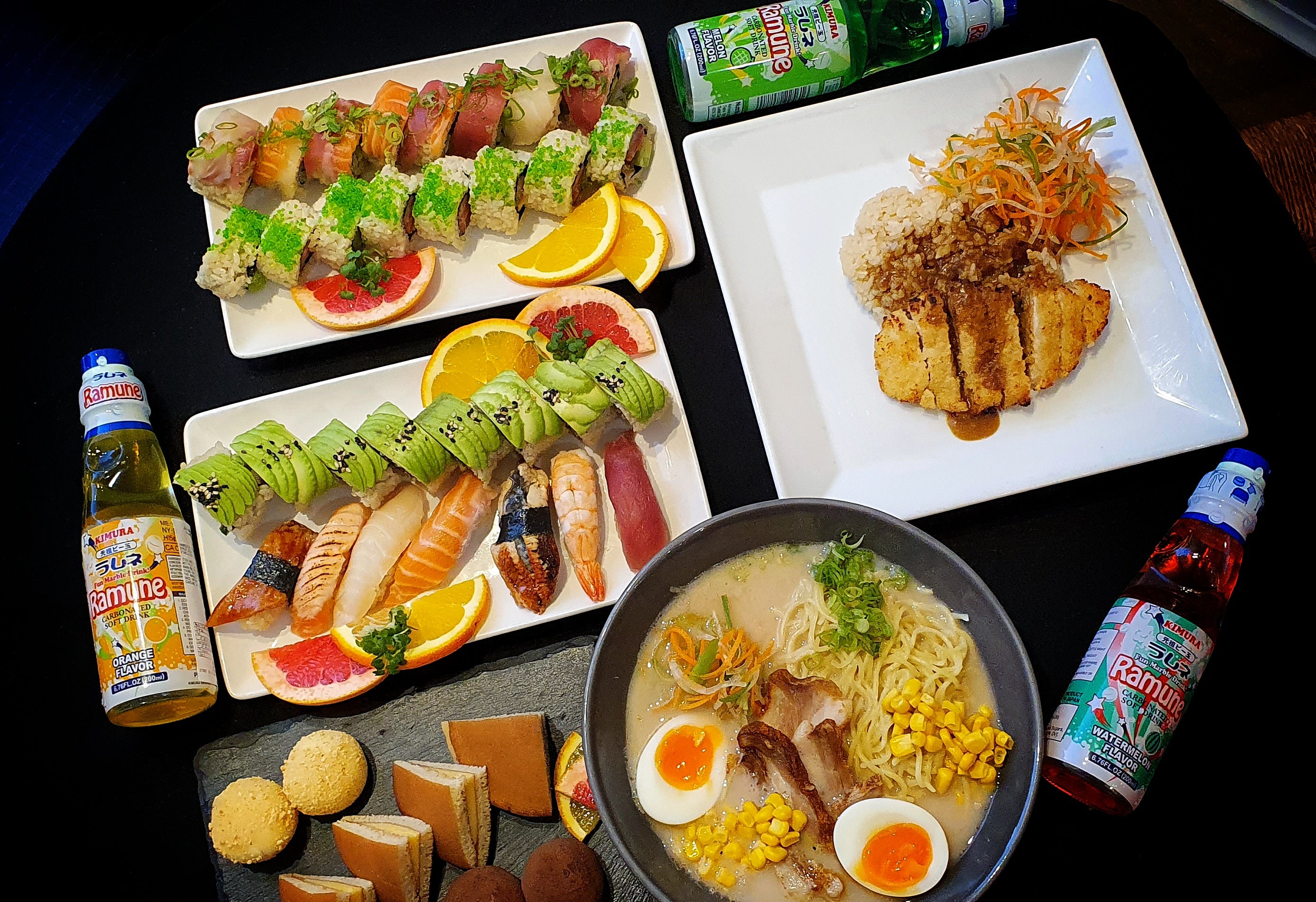 Shinsen Sushi delivery from Broughton Order with Deliveroo