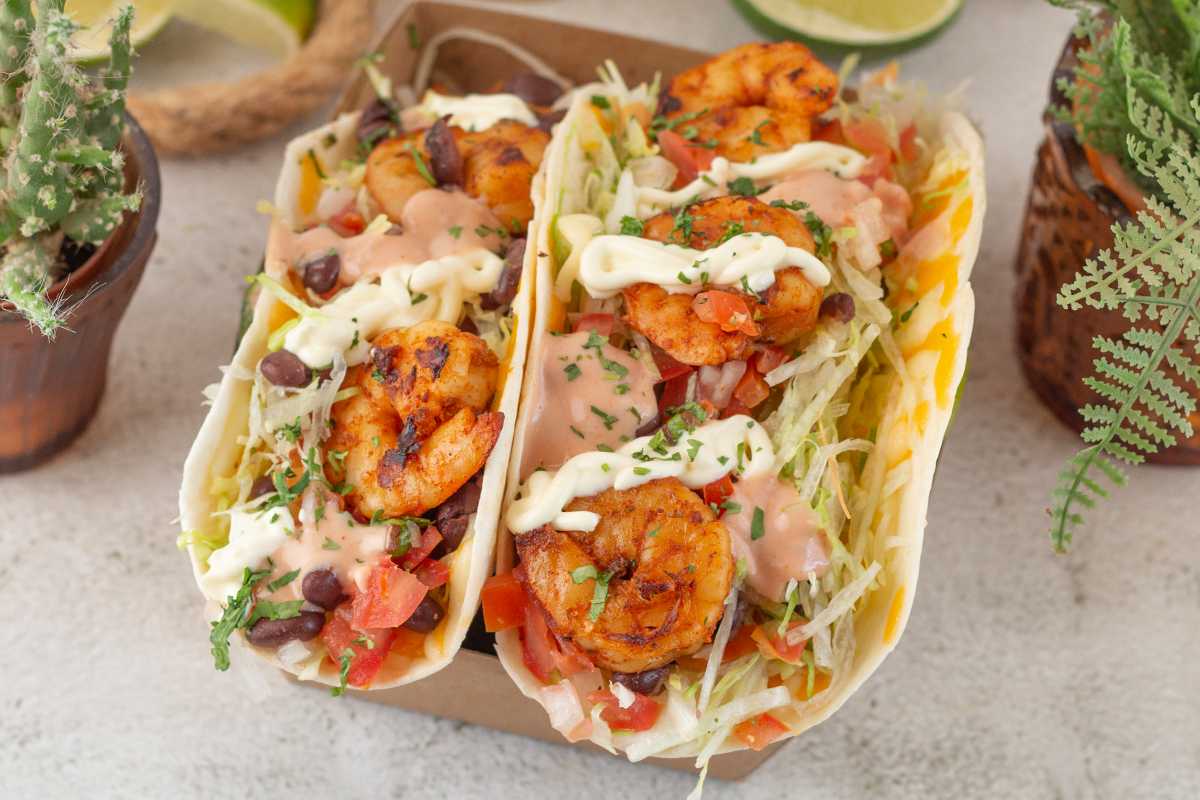 Mercado Shrimp Tacos