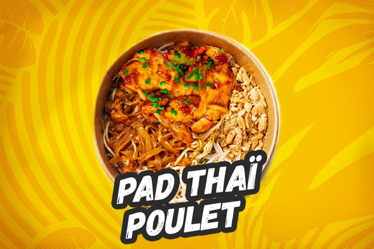 🍗🥡 PAD THAÏ POULET