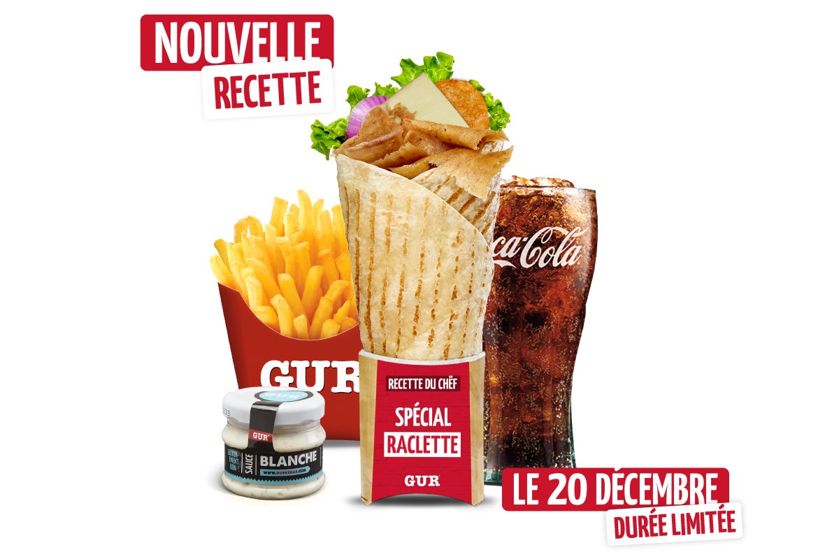 Menu Spécial Raclette Galette