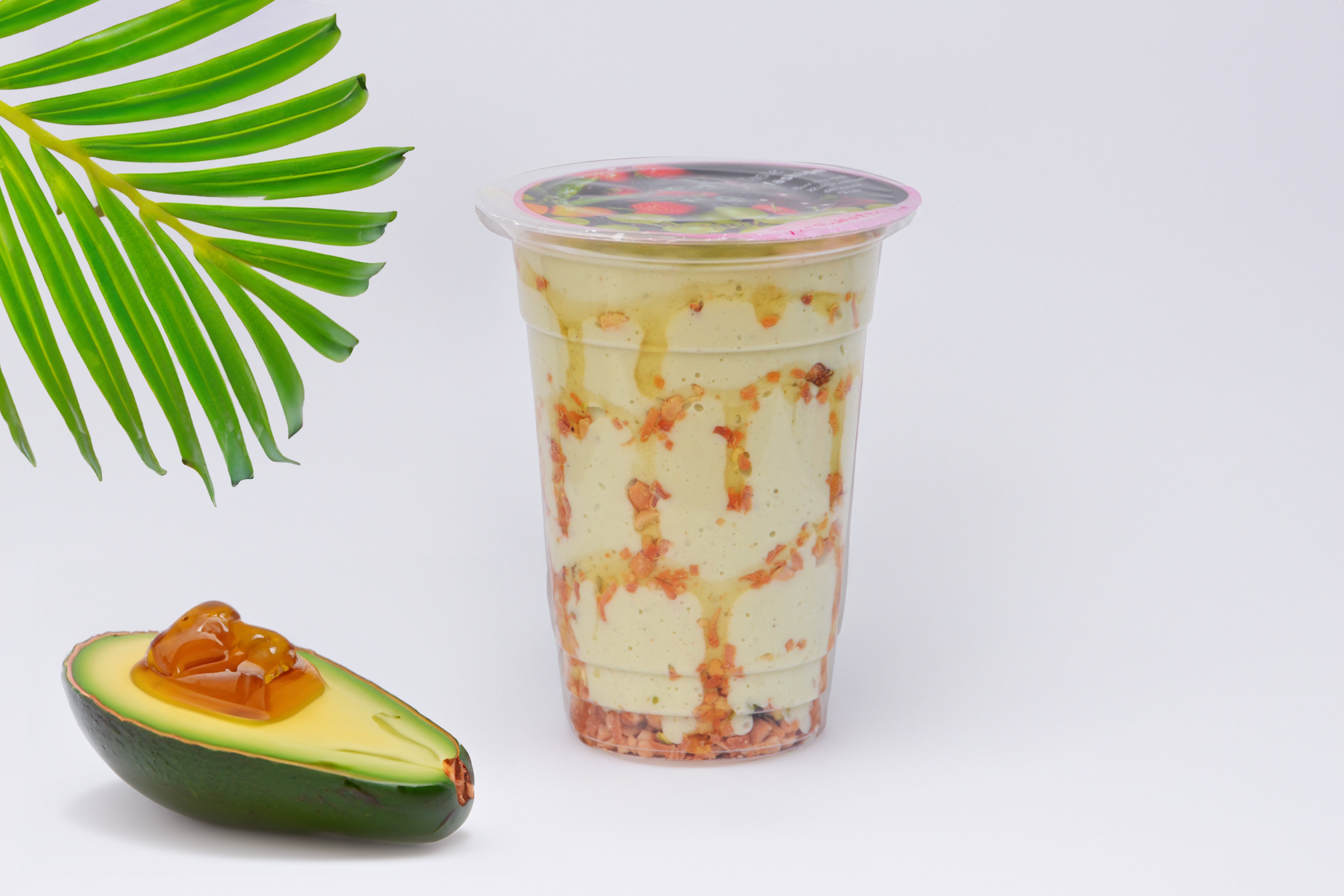 Avocado With Honey And Nuts
