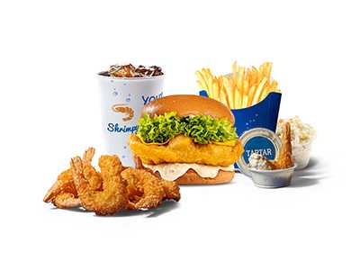 Fish Fillet & Shrimp Meal