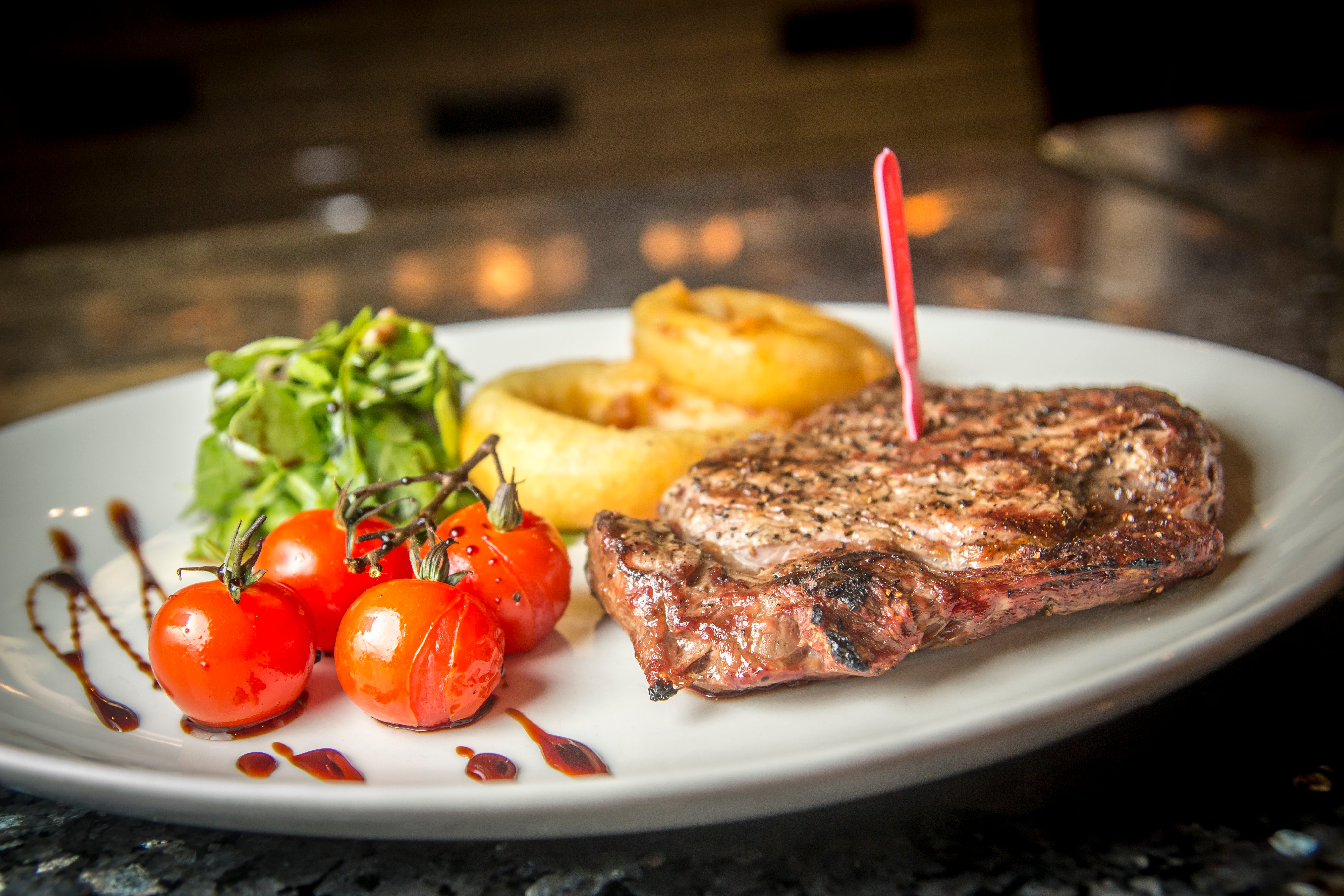 Steak and Cherry delivery from Glasgow City Centre Order with Deliveroo