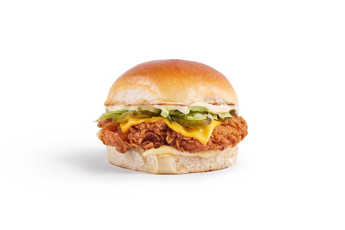 Crispy Chicken Pattie Slider PLUS+