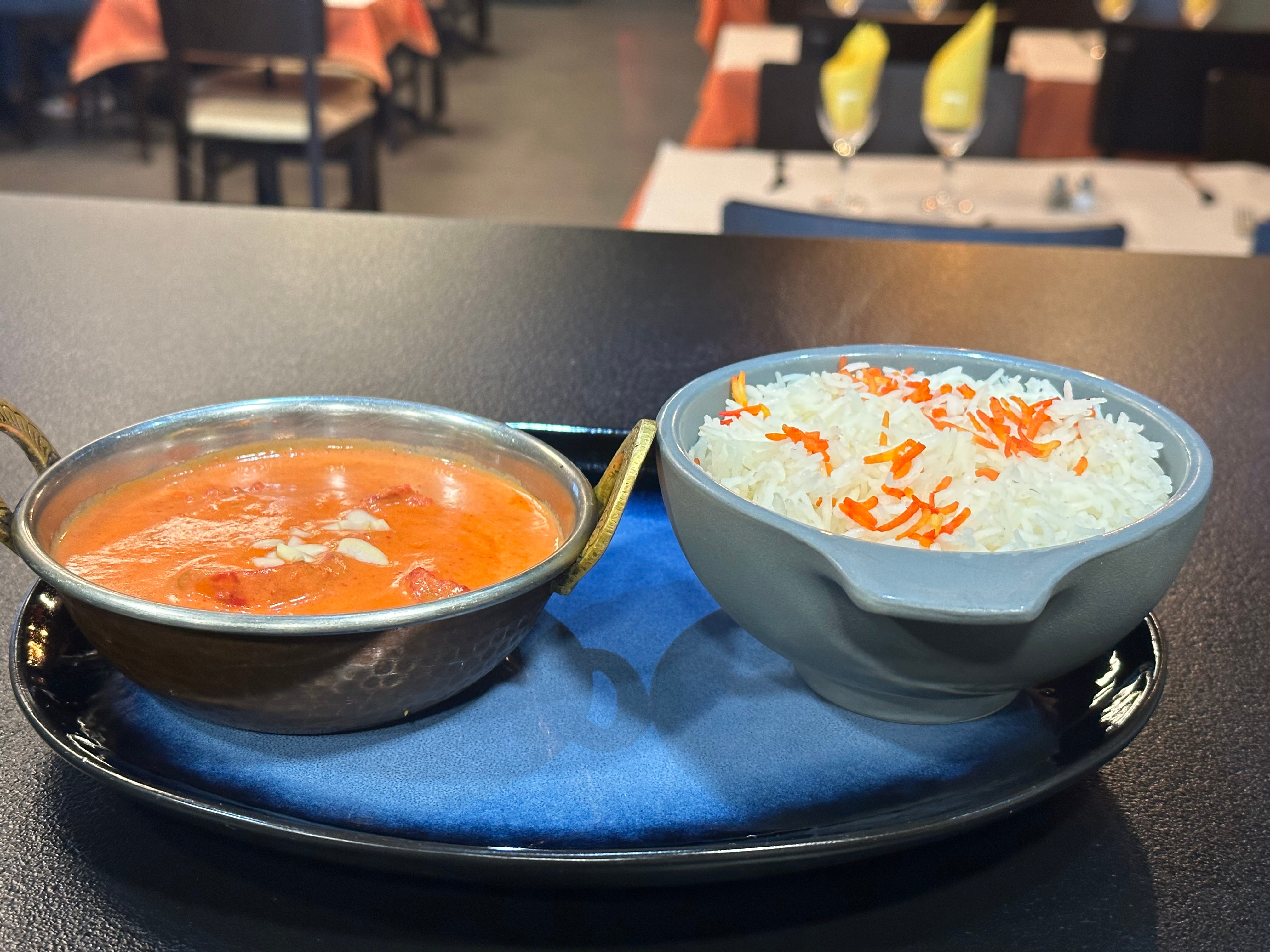 Assiettes Butter Chicken