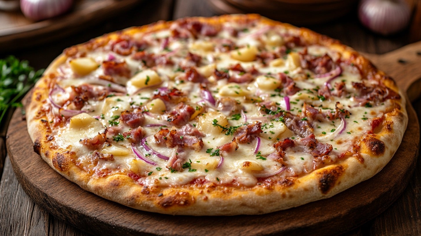 Pizza Milano 🍶 🥓 🥔