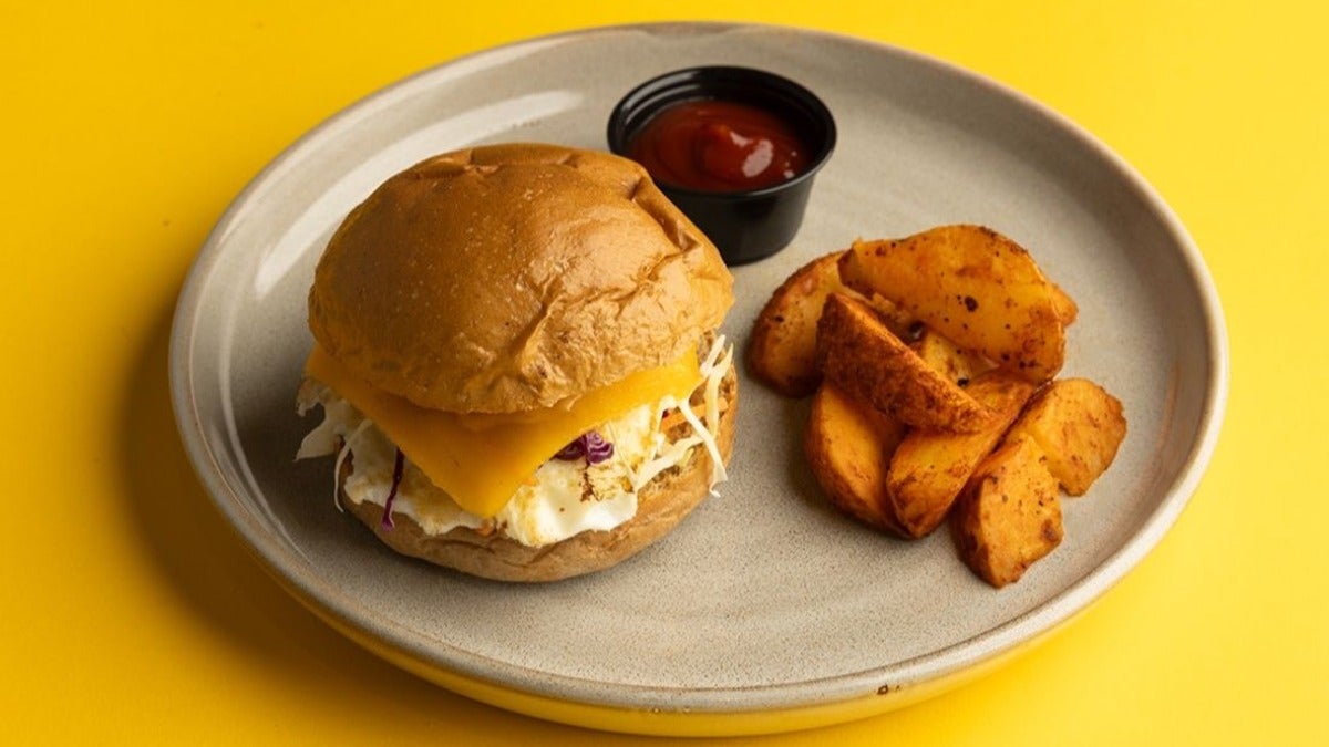 Veggie Egg Burger