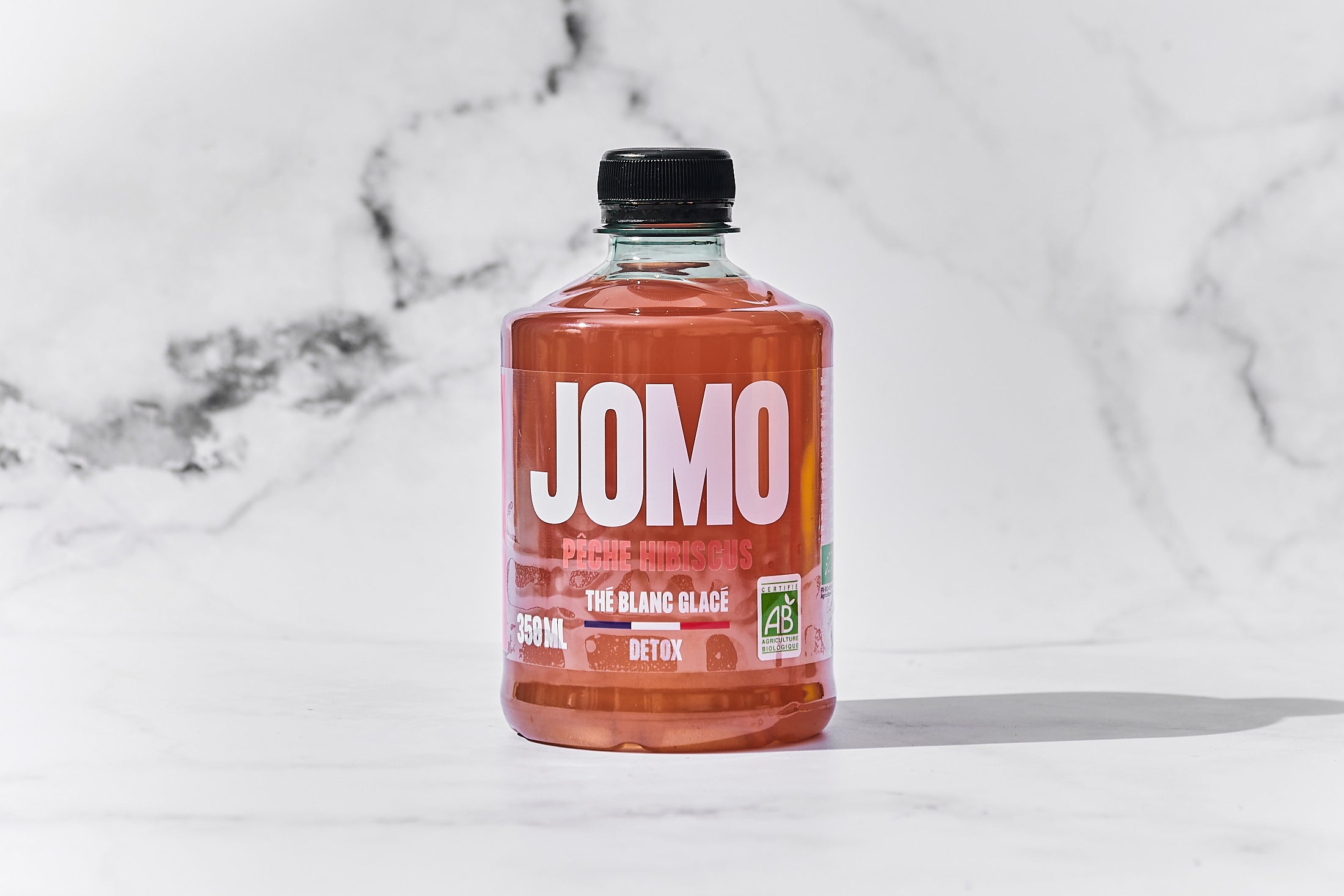 THÉ BLANC GLACÉ BIO - pêche hibiscus