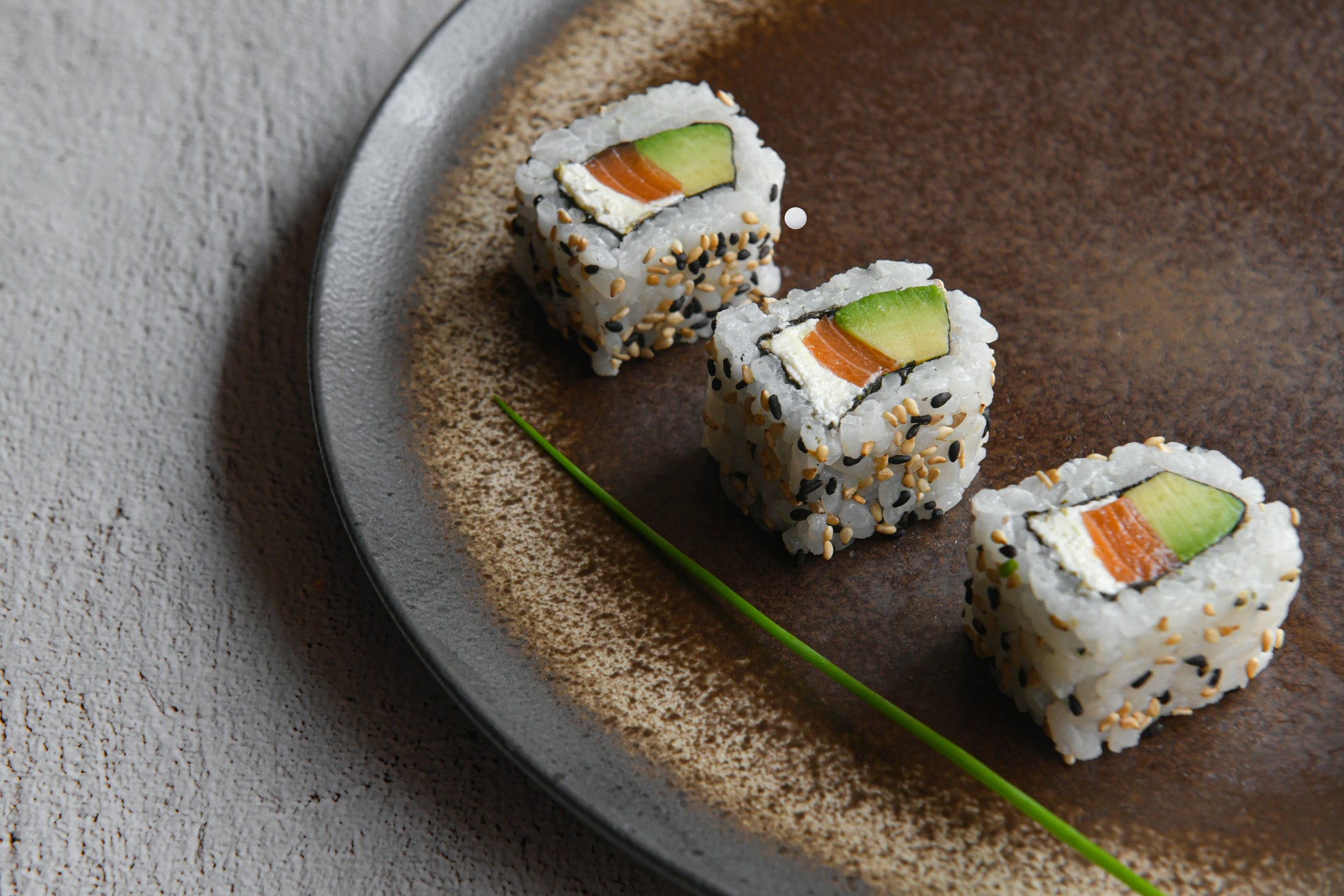 California Saumon avocat cheese