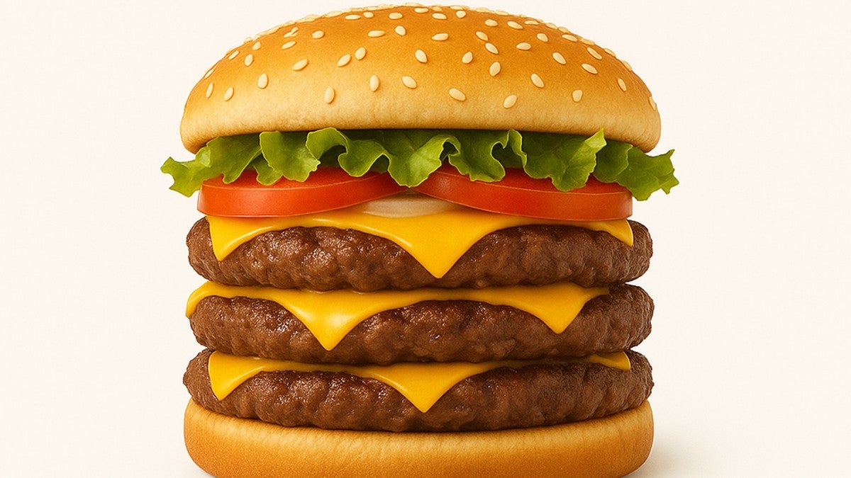 Triple Cheese burger