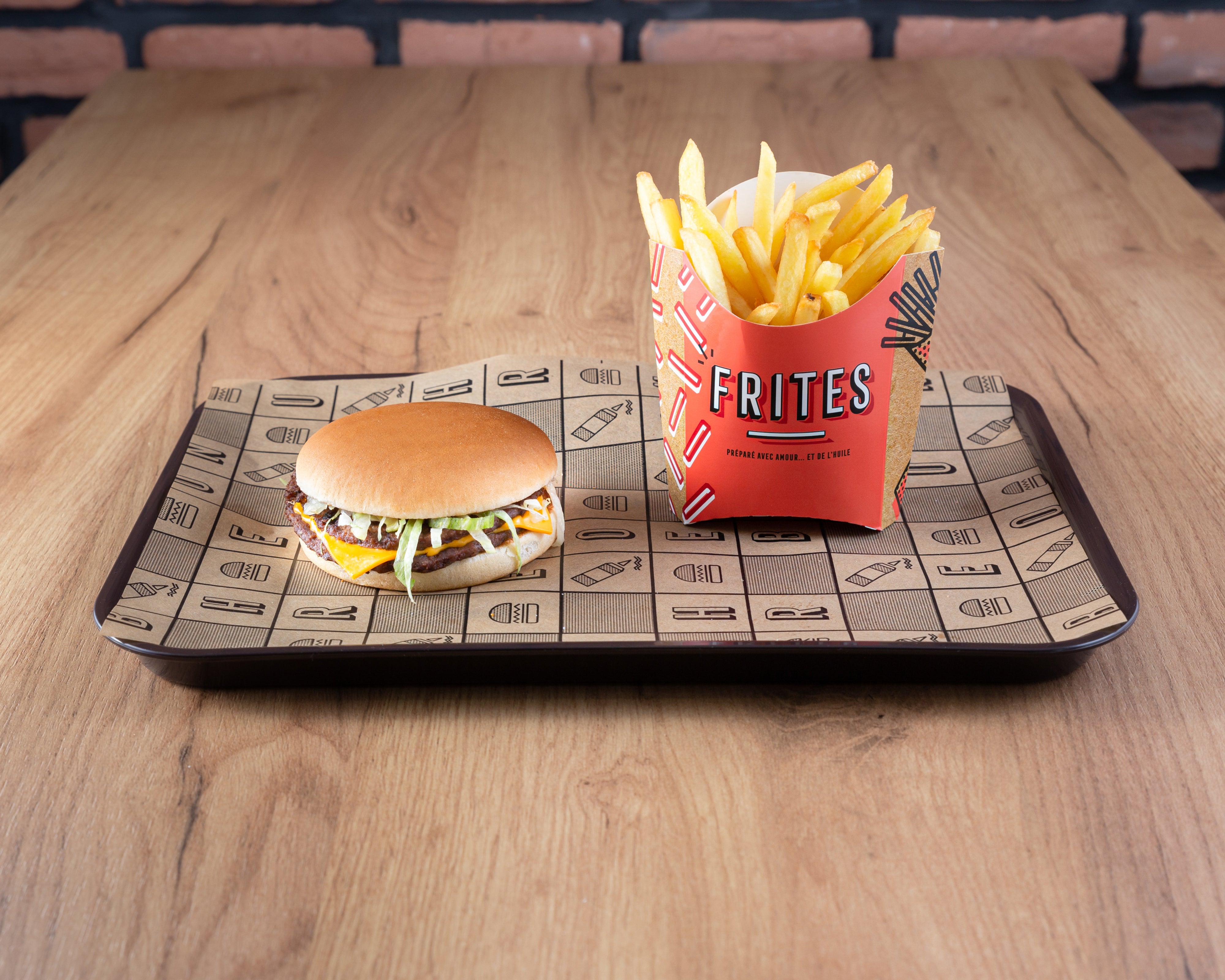 Menu B-burger