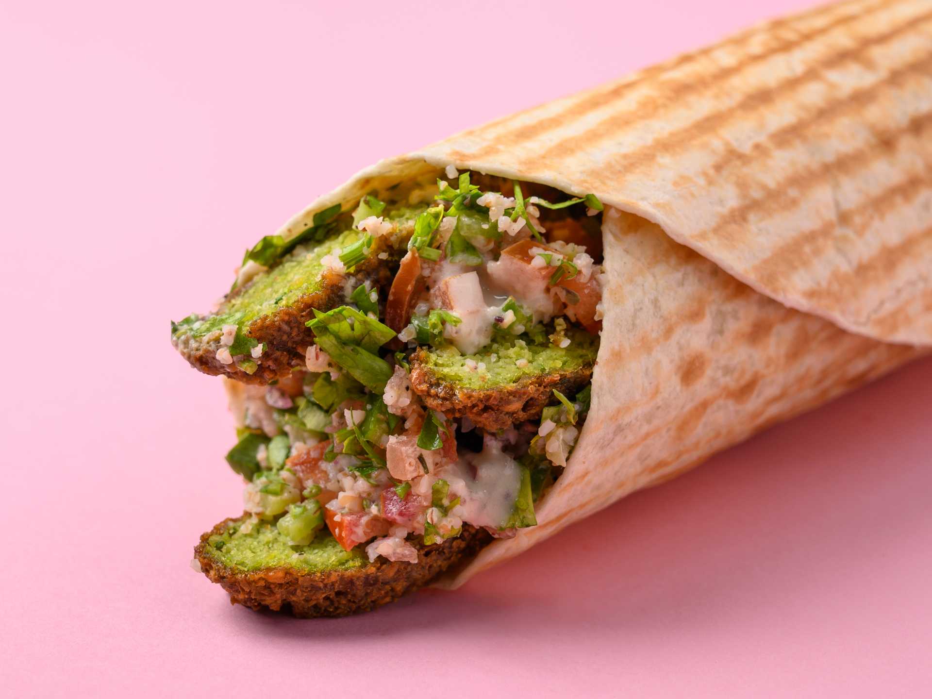 New Falafel Wrap